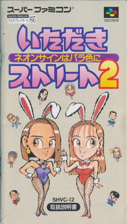 いただきストリート２ 説明書の表紙